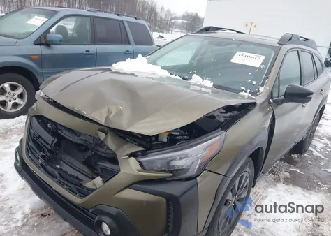 2025 Subaru Outback Onyx Edition z USA, uszkodzony, nr VIN 4S4BTALC1S3307654